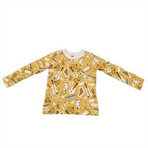 Winter Water Factory Long Sleeve Tee 6 Musical Instruments Organic Cotton Unisex